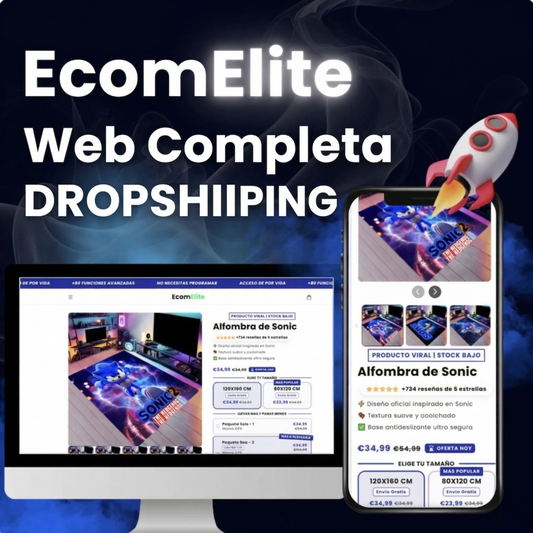 Diseño Web Dropshipping Completo